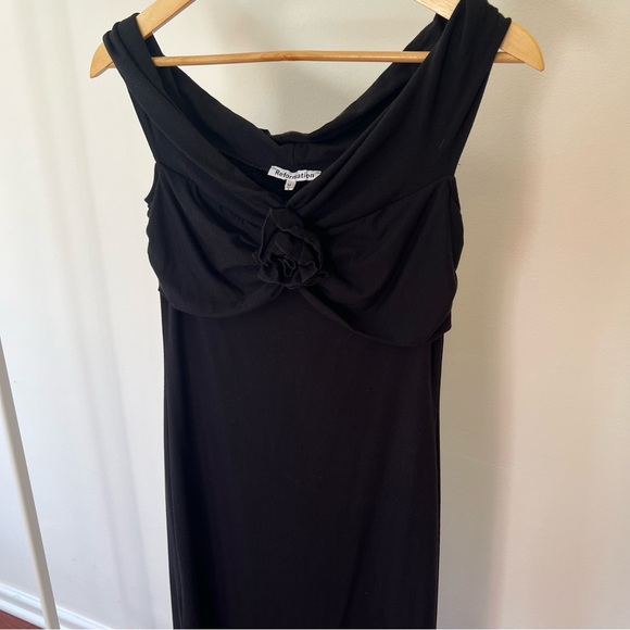 Reformation Fiorello Knit Midi Dress in Black - Picture 4 of 6